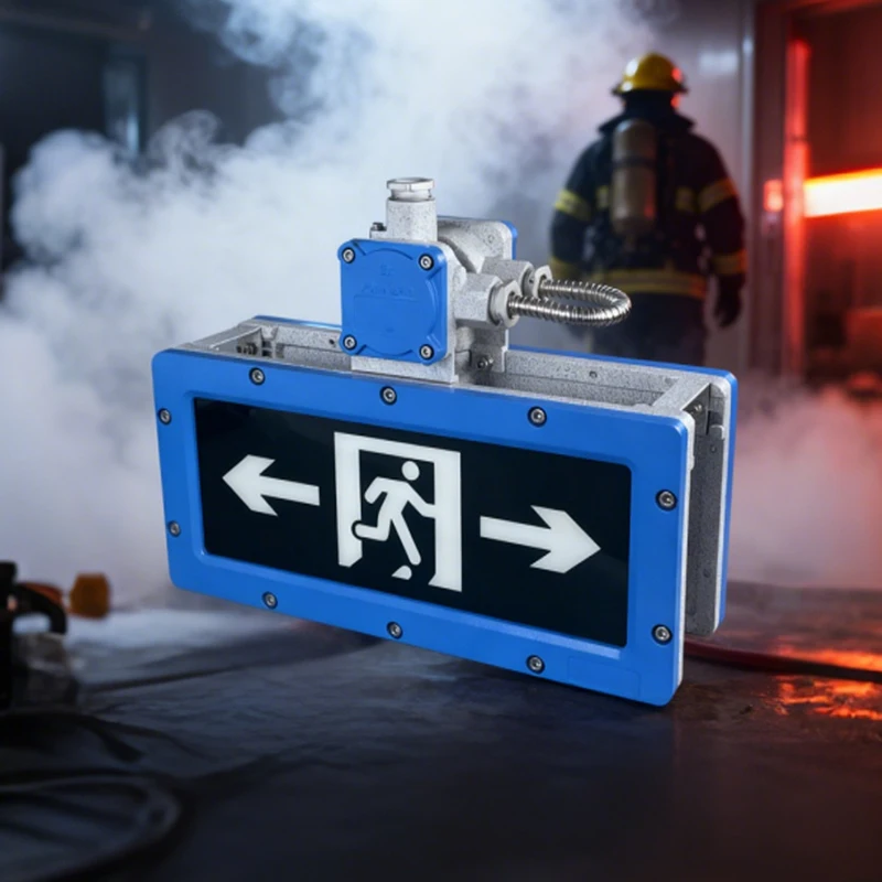 Emergency Exit Sign - Lampu Tanda Evakuasi Kebakaran LED Anti