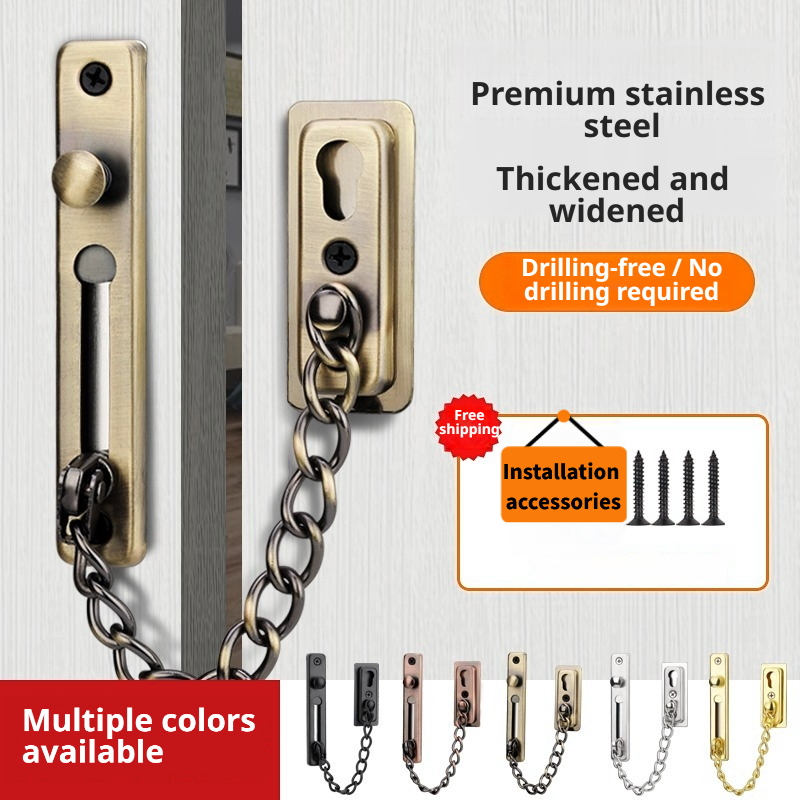 Kunci Rantai Pintu Baja Anti K - Security Chain Door ulasan dan harga