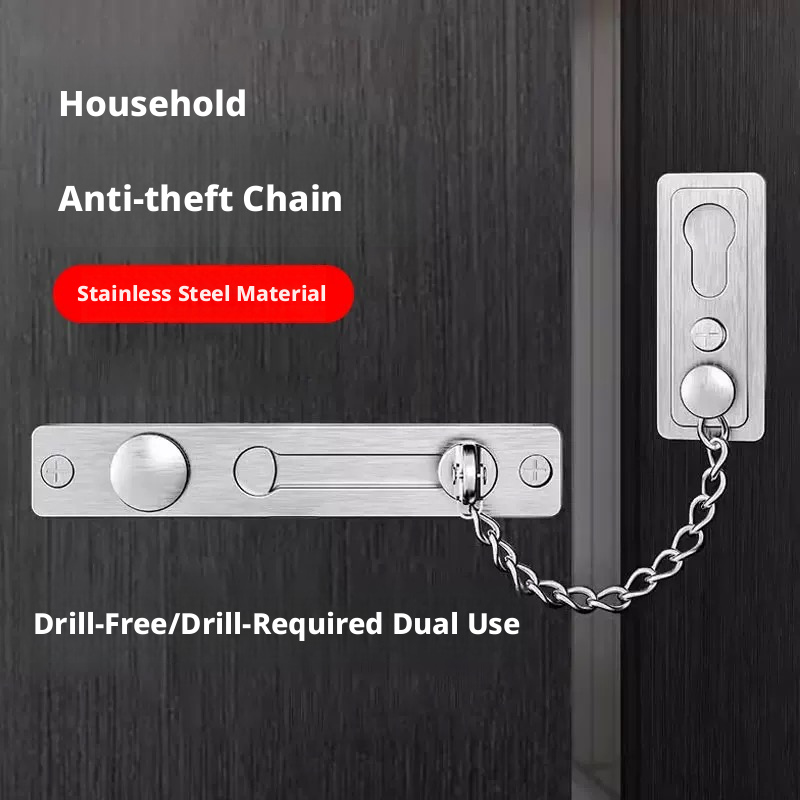 Kunci Rantai Pintu Baja Anti K - Security Chain Door ulasan dan harga