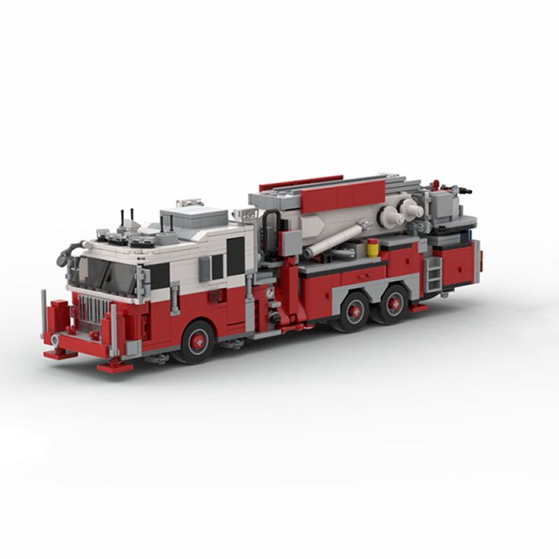 1365pcs MOC FDNY - New York -  - Fire Escape Ladder ulasan dan harga