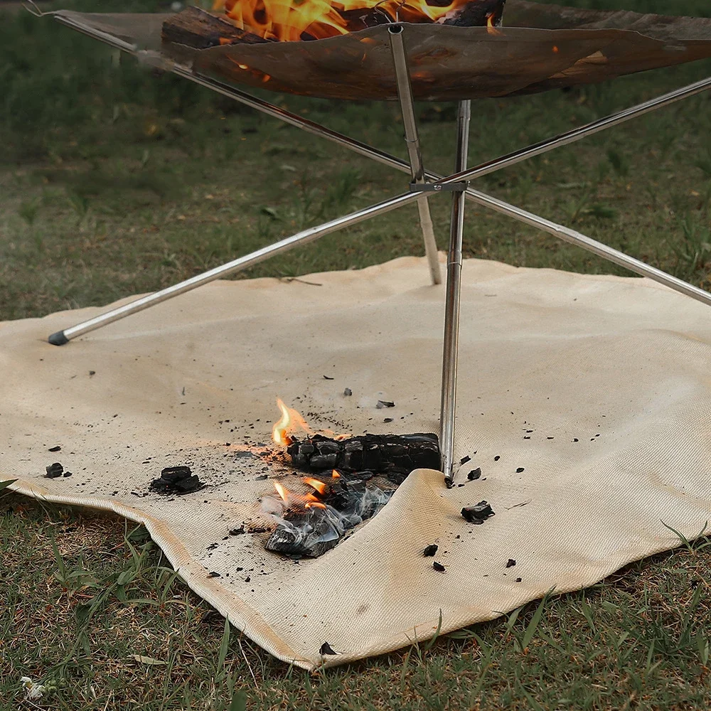 1 buah kain tahan api berkemah - Fire Blanket Kitchen ulasan dan harga