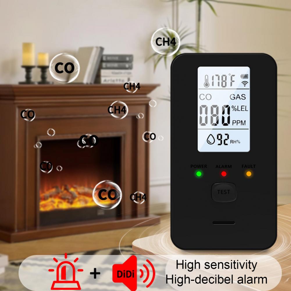 Detektor Gas Alam & Karbon Mon - Co Detector Plug ulasan dan harga
