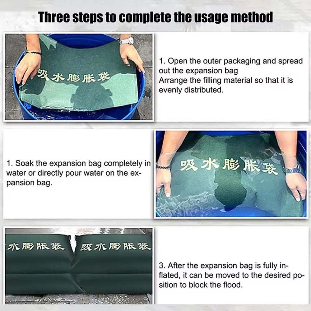 1Pcs Kantong Pasir Penyerap Ai - Flood Barrier Bag ulasan dan harga