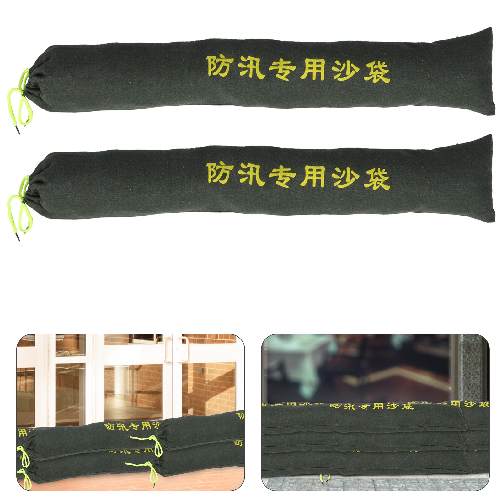 2Pcs Kantong Pasir Kanvas Taha - Flood Barrier Bag ulasan dan harga